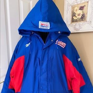 Vintage NFL NY Giants Pro Line Winter Jacket